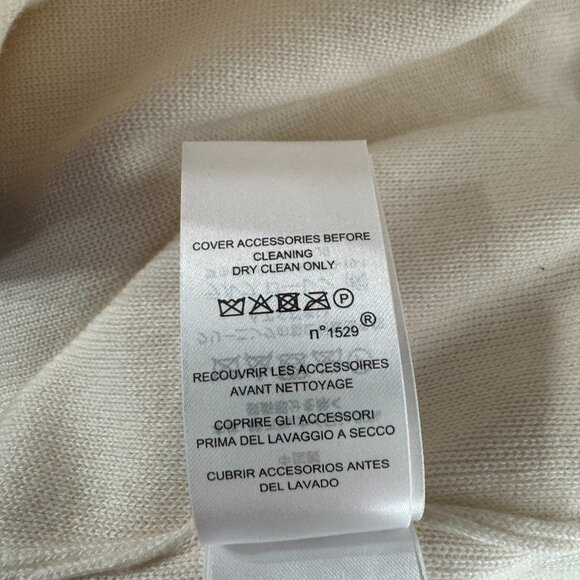 Lauren Ralph Lauren Sweater Blazer 3X Crest Ivory Cream Cotton Nylon NWT CJ-2150 - Picture 13 of 13